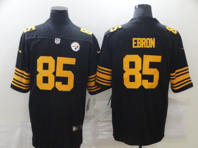 Men Pittsburgh Steelers #85 Ebron Black Nike Limited Vapor Untouchable NFL Jerseys->pittsburgh steelers->NFL Jersey
